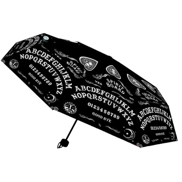 Nemesis Now Accessories - NWT Nemesis Now Spirit Board Umbrella Ouija Board Black Halloween Game